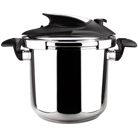 Magefesa Nova 6.3 Qt 18/10 Stainless Steel Stovetop Pressure Cooker