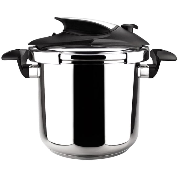 Magefesa Nova 6.3 Qt 18/10 Stainless Steel Stovetop Pressure Cooker