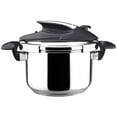 thumbnail image 1 of Magefesa Nova 4.2 Qt Stainless Steel Stovetop Pressure Cooker, Easy Locking, Induction Compatible, 1 of 8