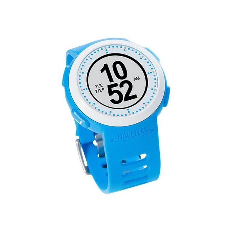 Magellan Echo Fit Smart watch display 1 monochrome Bluetooth 1.55 oz blue with heart rate monitor Walmart