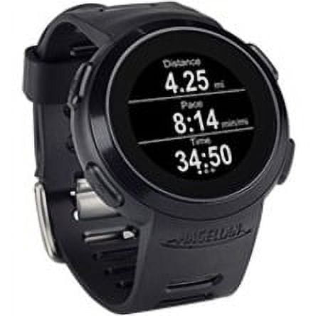 Magellan Echo Smart Watch - Wrist - Stopwatch, Music Player - Pace - 1" - 128 X 128 - Bluetooth - Bluetooth 4.0 - 8035.33 Hour - Black - Sports, Health & Fitness - Water Resistant (tw0100sgxna)
