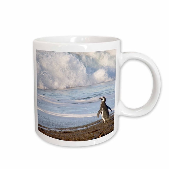 3drose, Magellanic Penguin, Punte Norte, Chubut, Argentina - Sa01 Hga0012 - Howie Garber, 15oz Mug