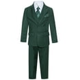 thumbnail image 1 of Magen Kids Boy  suit 7 pcs  HUNTER GREEN  size 1 2 button, 1 of 1