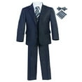 thumbnail image 1 of Magen Kids Boys Formal Suit 7pcs set suit 1-18 Charcoal 2 button (as1, numeric, numeric_4), 1 of 1