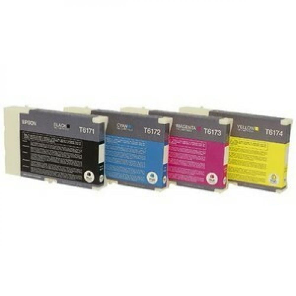 Epson T6173 - High Capacity - magenta - original - ink cartridge - for B 500DN