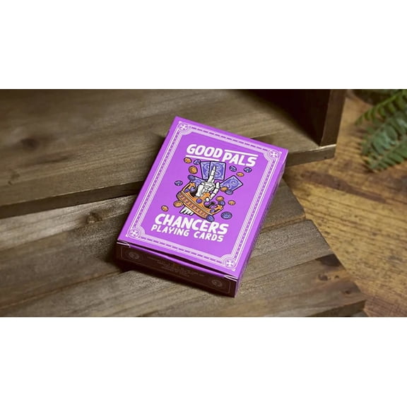 Chancers V4 Magenta Playing Cards by Good Pals