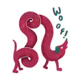 thumbnail image 1 of Magenta Dog, 1 of 4