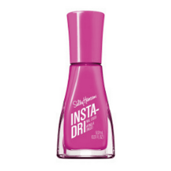 Sally Hansen Insta-Dri Electric Feels Magenta Pulse Quick-Drying Nail Polish, 0.31 fl oz
