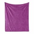 thumbnail image 1 of Magenta Soft Flannel Fleece Blanket, Turning Rotary Spiral Tile Twist Symmetrical Spinning Plural Motion Modern Image, Cozy Plush for Indoor and Outdoor Use, 50" x 60", Dark Magenta, by Ambesonne, 1 of 5