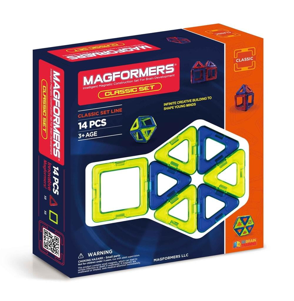 MAGFORMERS DISCOVERY BOX セット Magformers Classic 14 Pieces
