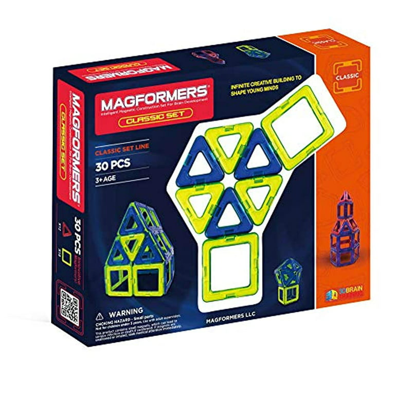 Magformers 30 Piece Magnetic Construction Set