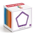 Magformers Pentagon 12 Pieces Rainbow Colors, Educational Magnetic ...