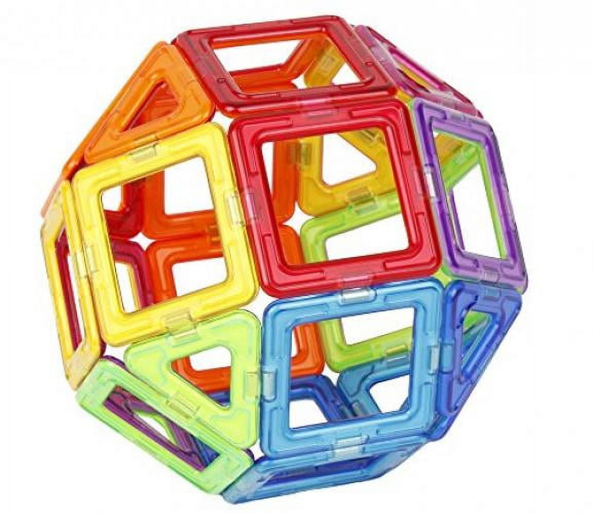 MAGFORMERS 63076 Plastic 30-Piece Magnetic Building Blocks Set for