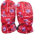 thumbnail image 1 of Magg Kids Toddlers Fleece Lined Winter Snow Glove Waterproof Mittens (Red), 1 of 3