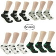 thumbnail image 1 of Magg Mens 3 Pairs Marijuana Weed Leaf Printed Soft Crew Cotton Comfortable Socks, 1 of 1