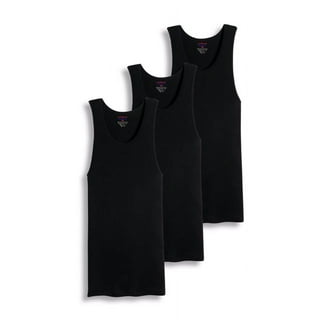 Magg Shop Big & Tall Ribbed Cotton Tank Tops, 3-Pack (Men's 4XL)