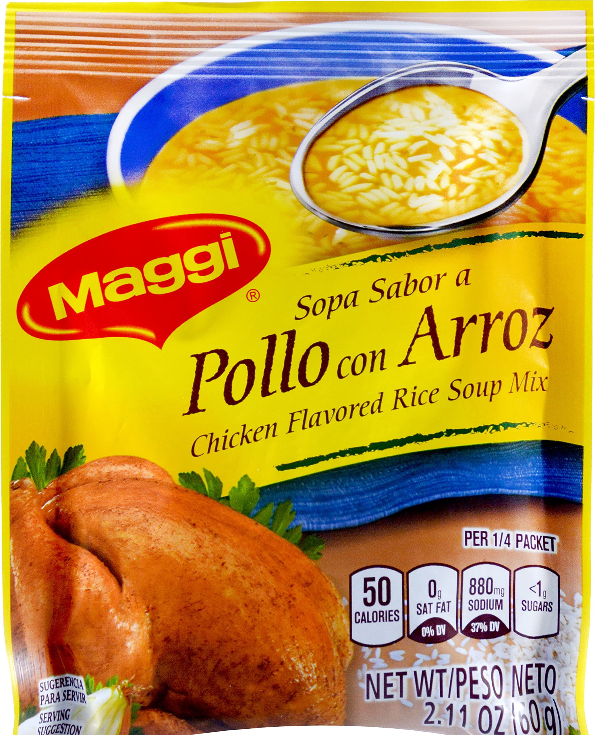 Meggi Rice Maggi 50 Calories Chicken Flavored Rice Soup Mix India | Ubuy