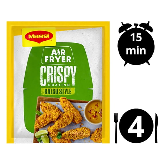 Maggi Air Fryer Crispy Katsu Seasoning Mix 70g, Imported from Britain