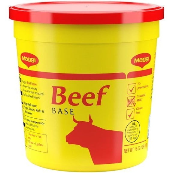 Maggi Beef Ingredient Base, 1 Pound -- 6 per Case.