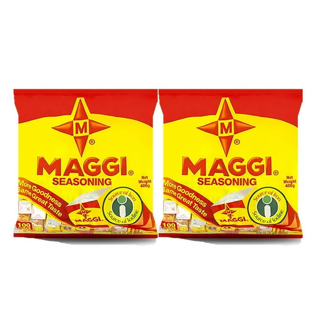 Maggi UM1&nbsp;Cube Seasoning Cubes, 400 g, 100 Piece (PACK OF 2)