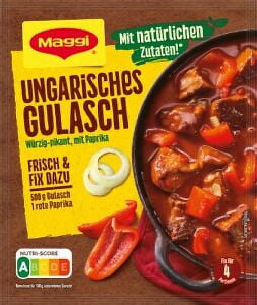 Maggi HUNGARIAN Gulasch /Goulasch w/ onions & paprika