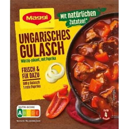 Maggi HUNGARIAN Gulasch /Goulasch w/ onions & paprika
