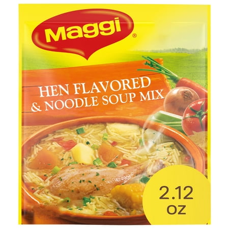Maggi Hen Flavored & Noodle Soup Mix 2.12 oz