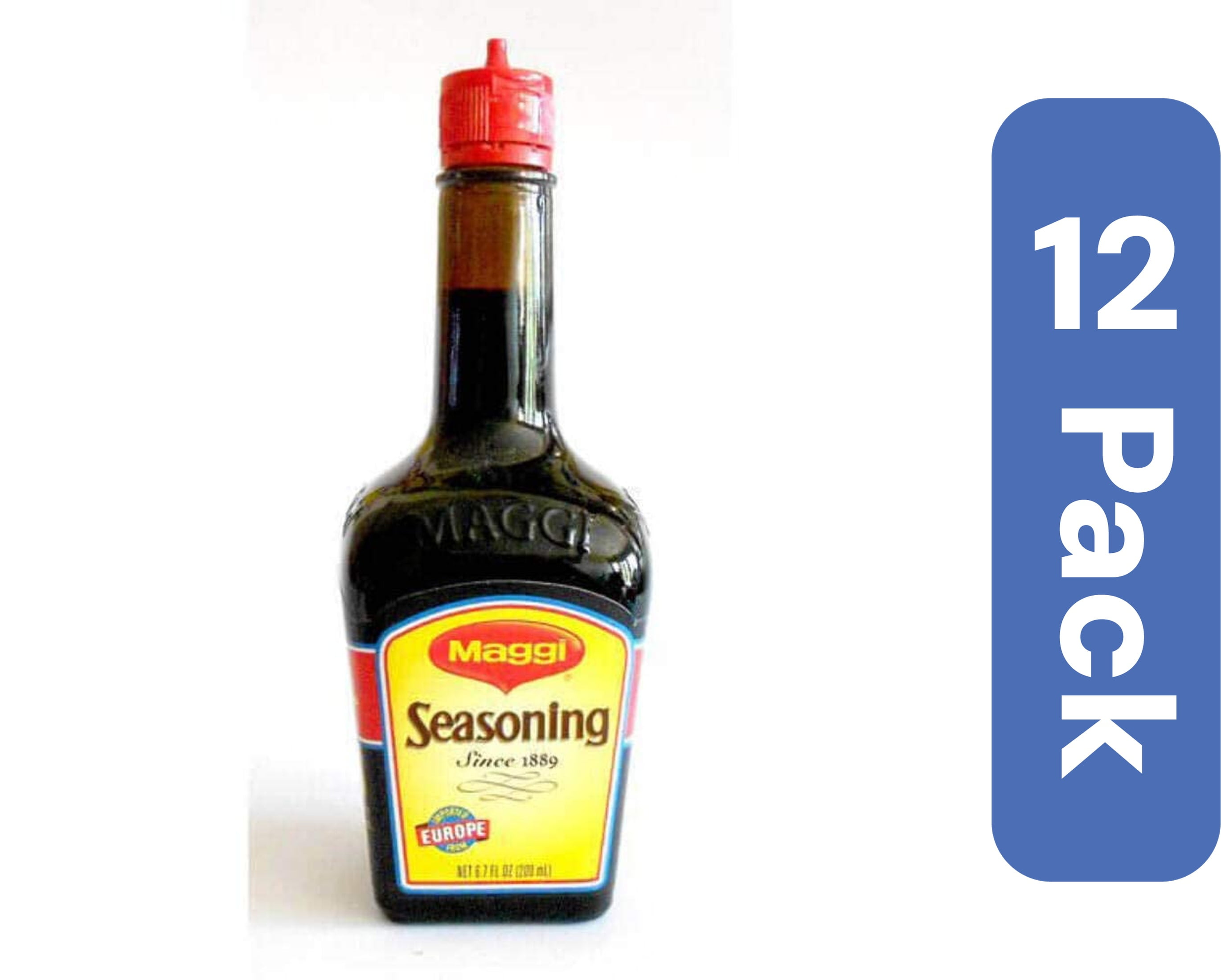 Maggi Liquid Seasoning 6.7 oz (Pack Of 12)