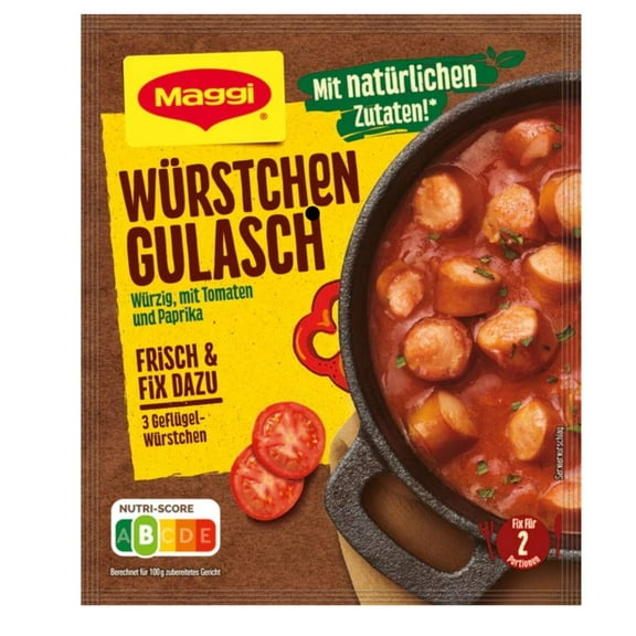 Maggi Wrstchen Gulasch