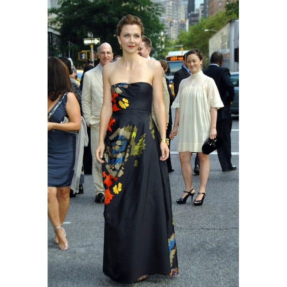 Maggie Gyllenhaal At Arrivals For World Premiere Of The Dark Knight Amc Loews Lincoln