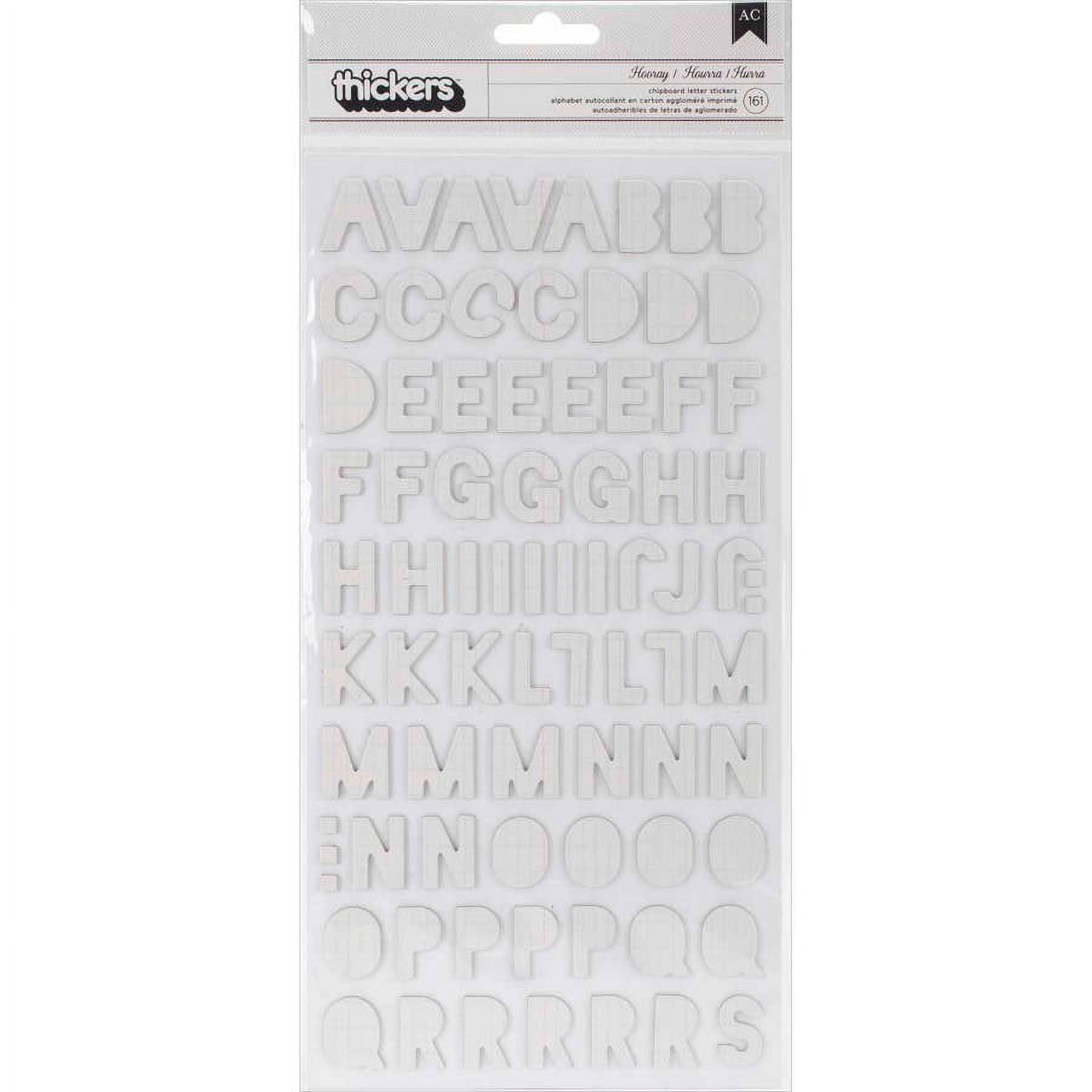 Maggie Holmes Confetti Thickers Stickers, 5.5
