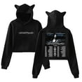 thumbnail image 1 of Maggie Lindemann I Feel Everything Tour 2026 Hoodie Cat Ears Crop Top Long Sleeve Streetwear Women's Clothes, 1 of 3