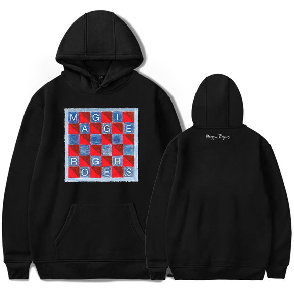Maggie Rogers Checkmate Hoodie Women Men Casual Hooded Sweatshirt Long Sleeve Pullover Clothes