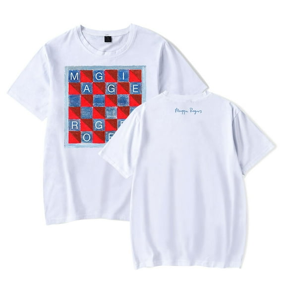 Maggie Rogers Checkmate Tee Unisex Short Sleeve Crewneck Fashion T-shirt