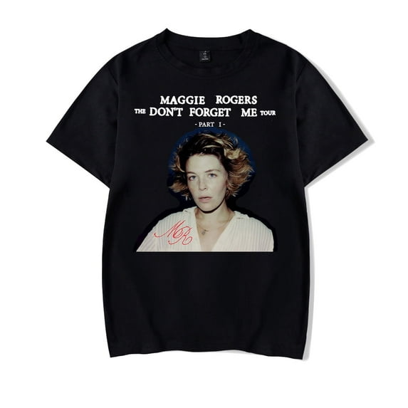 Maggie Rogers Don't Forget Me Tour 2024 Unisex Casual Fashion Short Sleeve T - shirt for Both Women and Men
