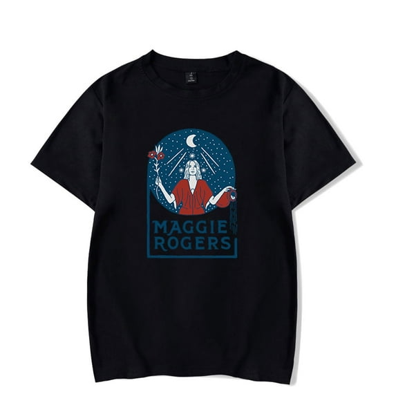 Maggie Rogers Heard It In A Past Life Unisex Short Sleeve Fashion Crew Neck T - shirt Merchandise