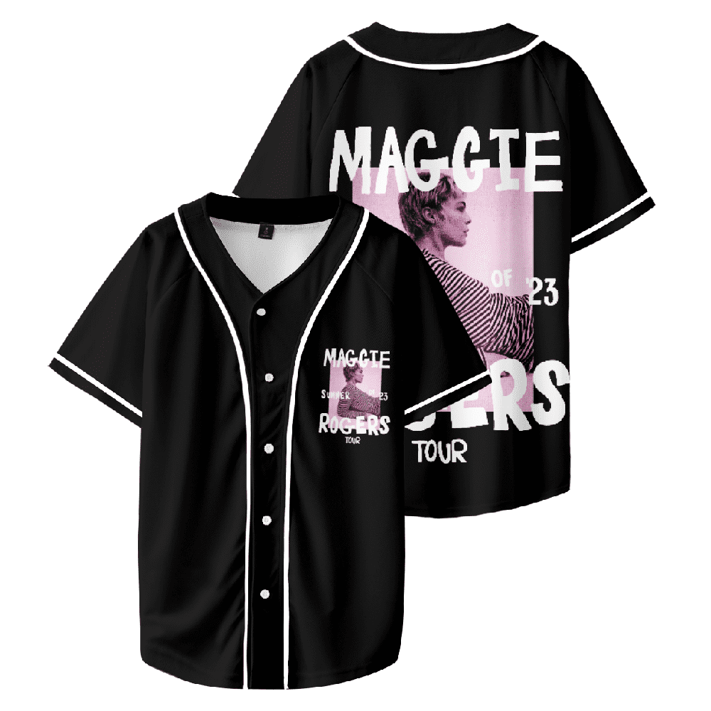 Maggie Rogers Summer of '23 Tour Baseball Jersey Streetwear 3D Print
