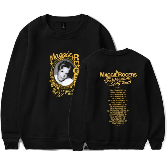 Maggie Rogers The Don't Forget Me Tour Crewneck Unisex Long Sleeve Pullover Sweatshirt
