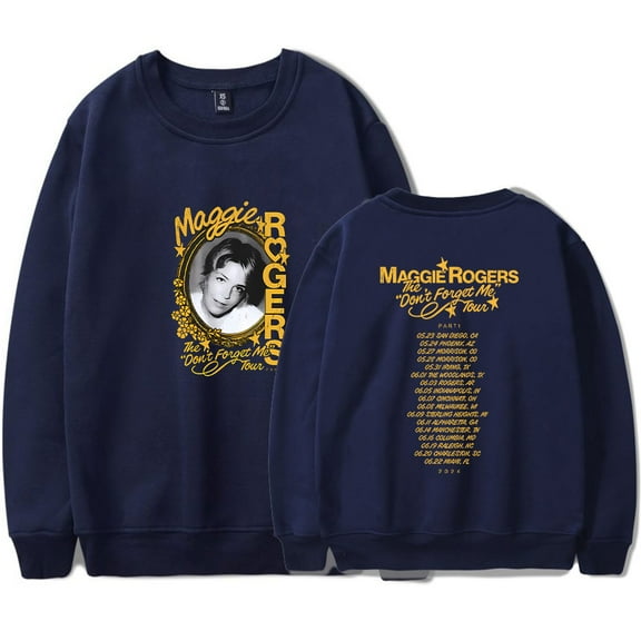 Maggie Rogers The Don't Forget Me Tour Crewneck Unisex Long Sleeve Pullover Sweatshirt