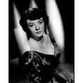 thumbnail image 1 of Maggie Smith Headshot In Long Sleeve Dress Black And White Photo Print (16 x 20) - Item # MVM72944, 1 of 1