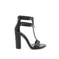 thumbnail image 1 of Maggie Studded Block Heeled Sandals, 1 of 5