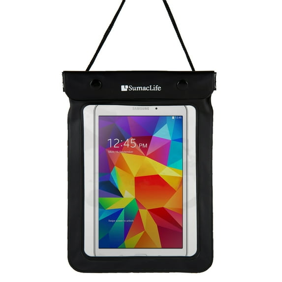 Maggie Waterproof Case,8 inch Tablet Pouch Dry Bag Universal Protective Seal Lock Case with Lanyard for iPad Mini 6/5/4, Samsung Galaxy Tab 6/5/4, Tab E, Tab A 8.0