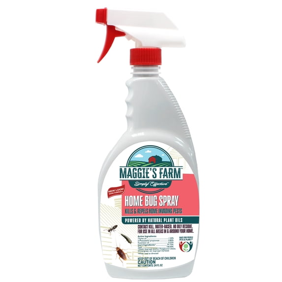 Maggie's Farm Home Bug Spray Ready-to-Use Trigger - Insect Killer - 24 oz — Residential Use, Standard Application