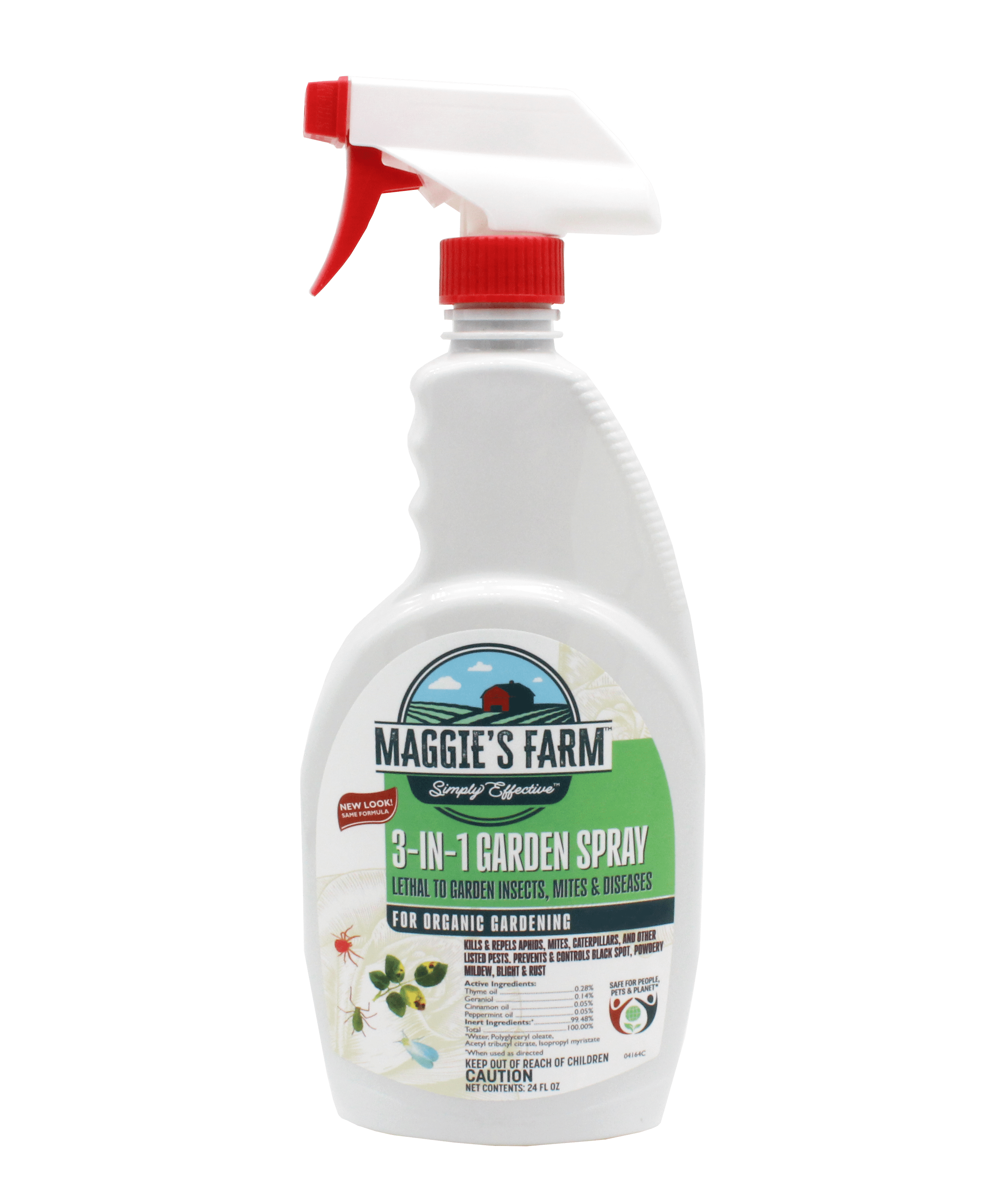 Maggie's Farm 3-in-1 Garden Spray, 24-Ounce Ready-To-Spray