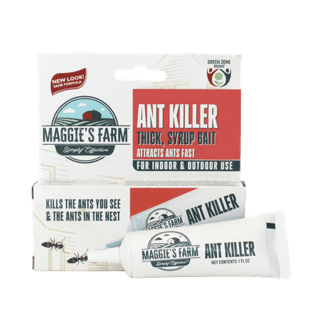 Maggie's Farm Ant Killer Bait - Professional Grade Liquid - 1 fl oz Tube