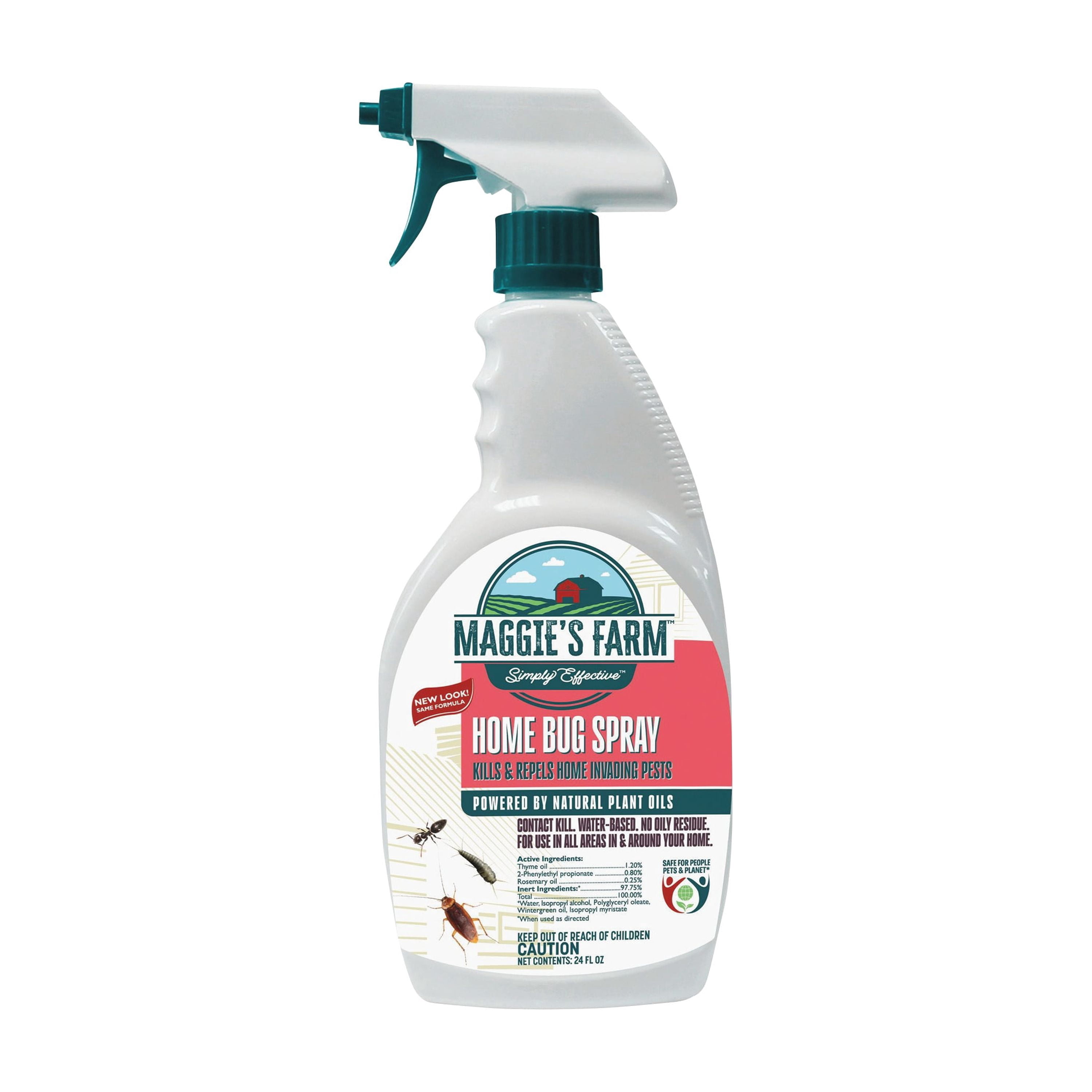 Maggie's Farm Home Bug Spray Insect Killer, 24 Oz Ready To Use Trigger ...