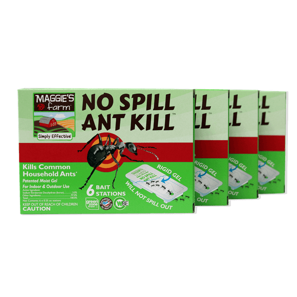 Maggie's Farm Indoor & Outdoor Ant Bait Stations, 4 Count