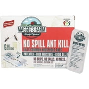 Maggie's Farm No Spill Ant Kill Bait Stations, 0.25 oz., Pack of 6