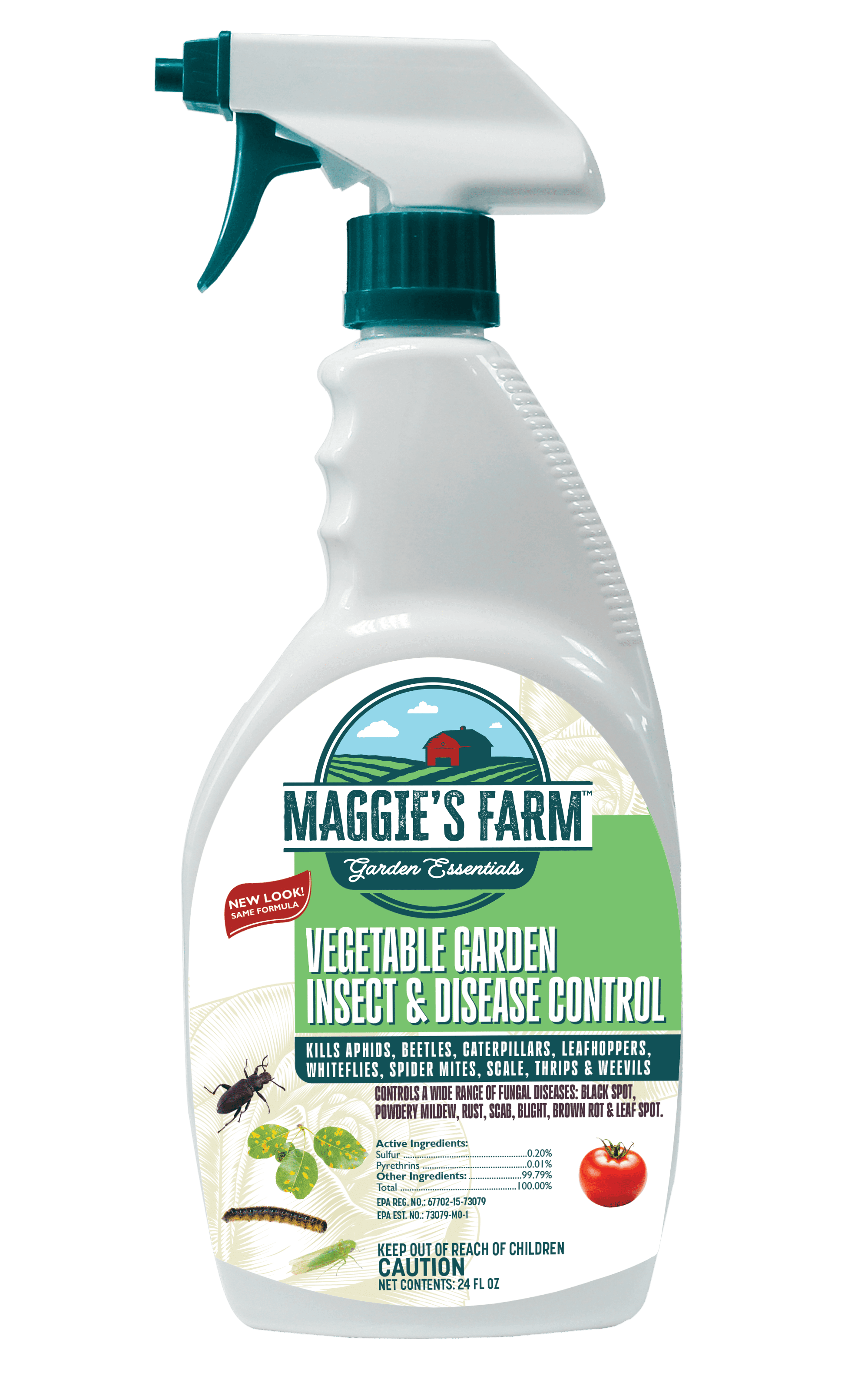 Maggie's Farm Vegetable Garden Insect & Disease Control RTU 24 oz.