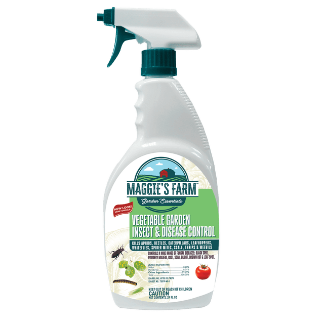 Vegetable Insect Control Maggie's Farm Vegetable Garden Insect & Disease Control RTU 24 oz ...